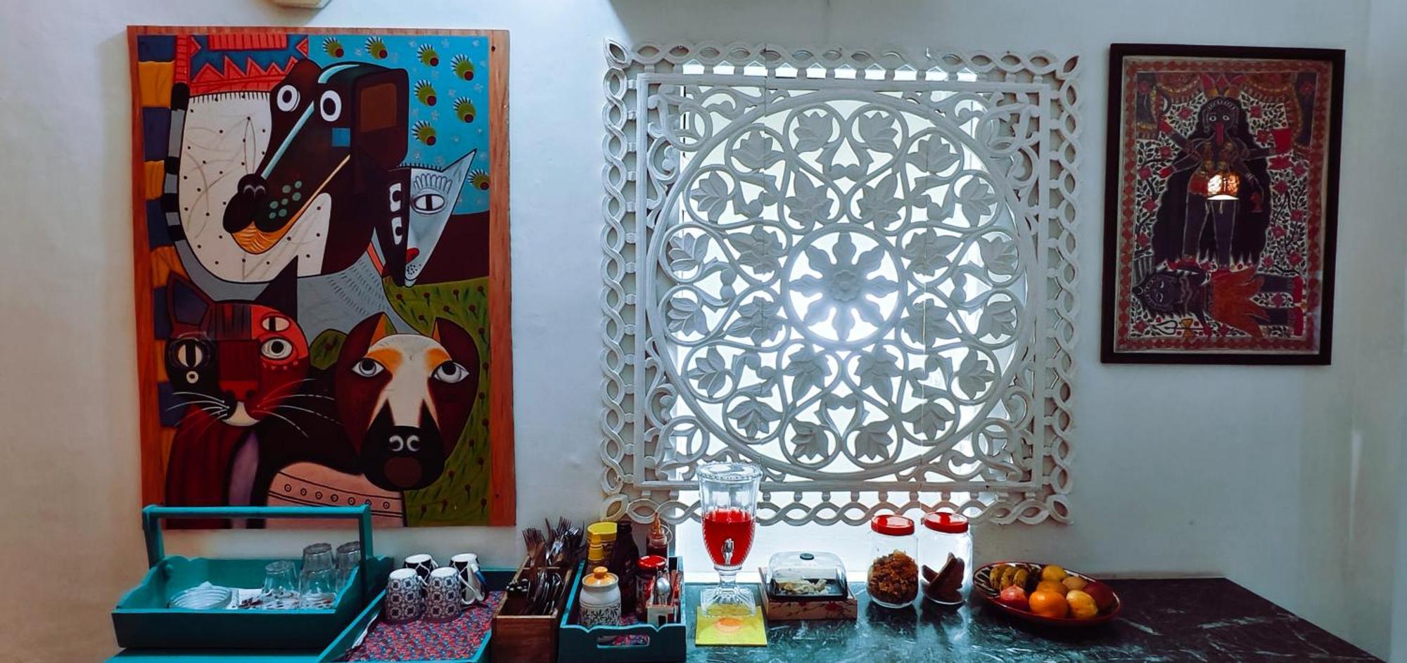 The Coral House Homestay By The Taj آغْرا المظهر الخارجي الصورة